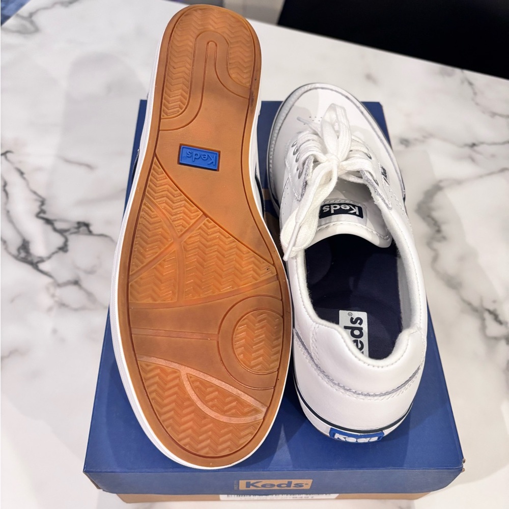 Keds White Leather Sneakers - Picture 4 of 4